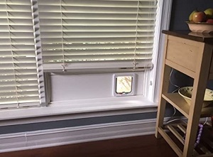 Cat Door For The Window